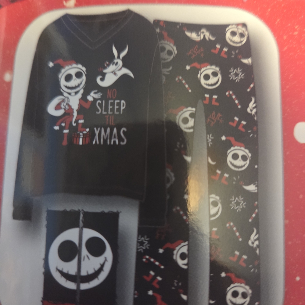 Jack Skellington Christmas Pajama Set